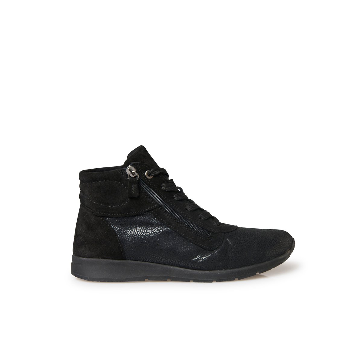 Boots femme spécial hallux valgus noir, PEDICONFORT