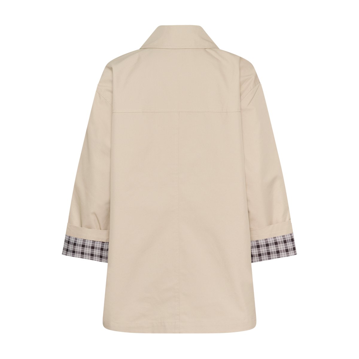 Manteau beige feather gray, KAFFE