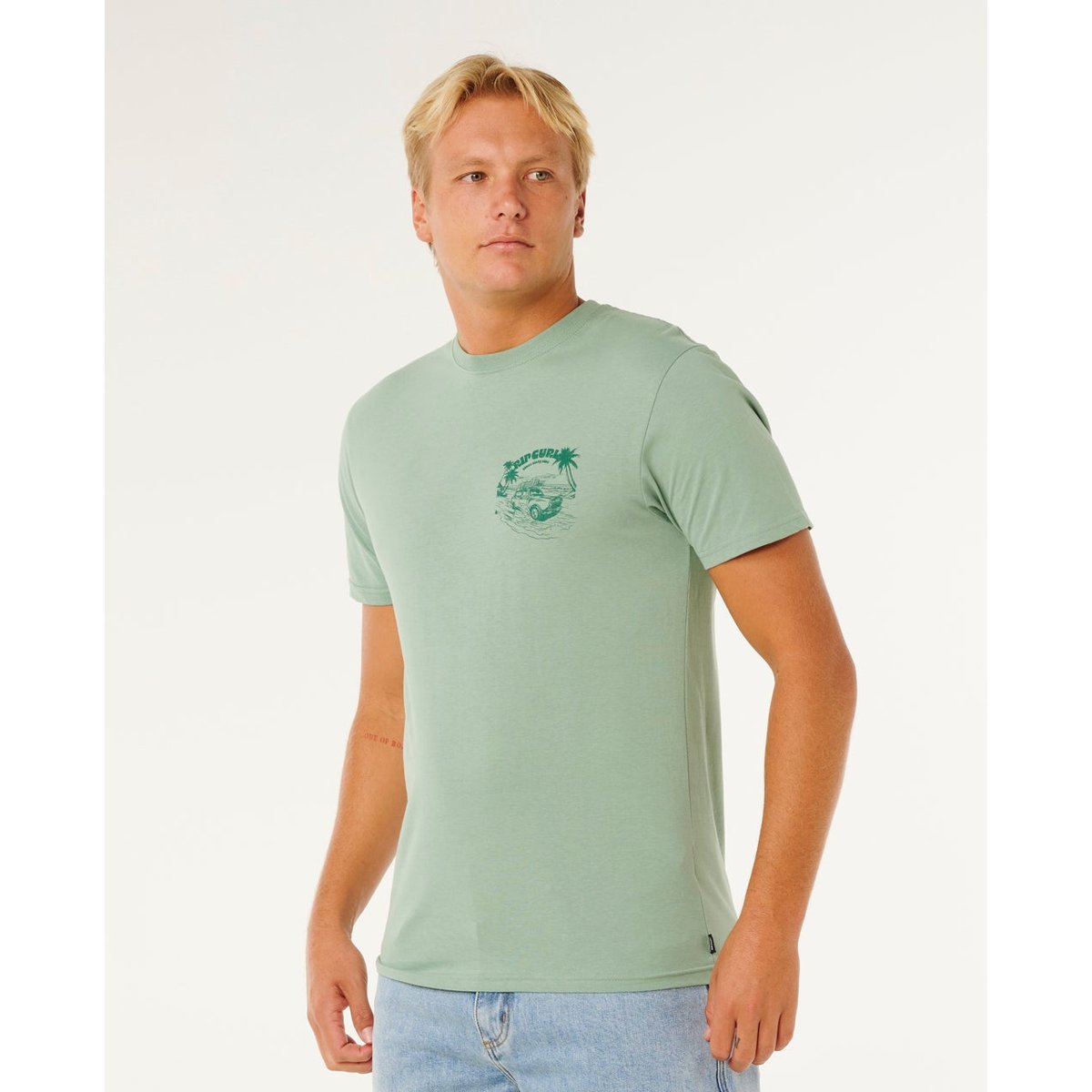 T-shirt Keep On Trucking Ss aloe, RIP CURL