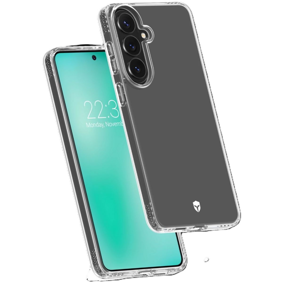 Coque Pulse S26+ OFG transparent couleur unique, FORCE CASE