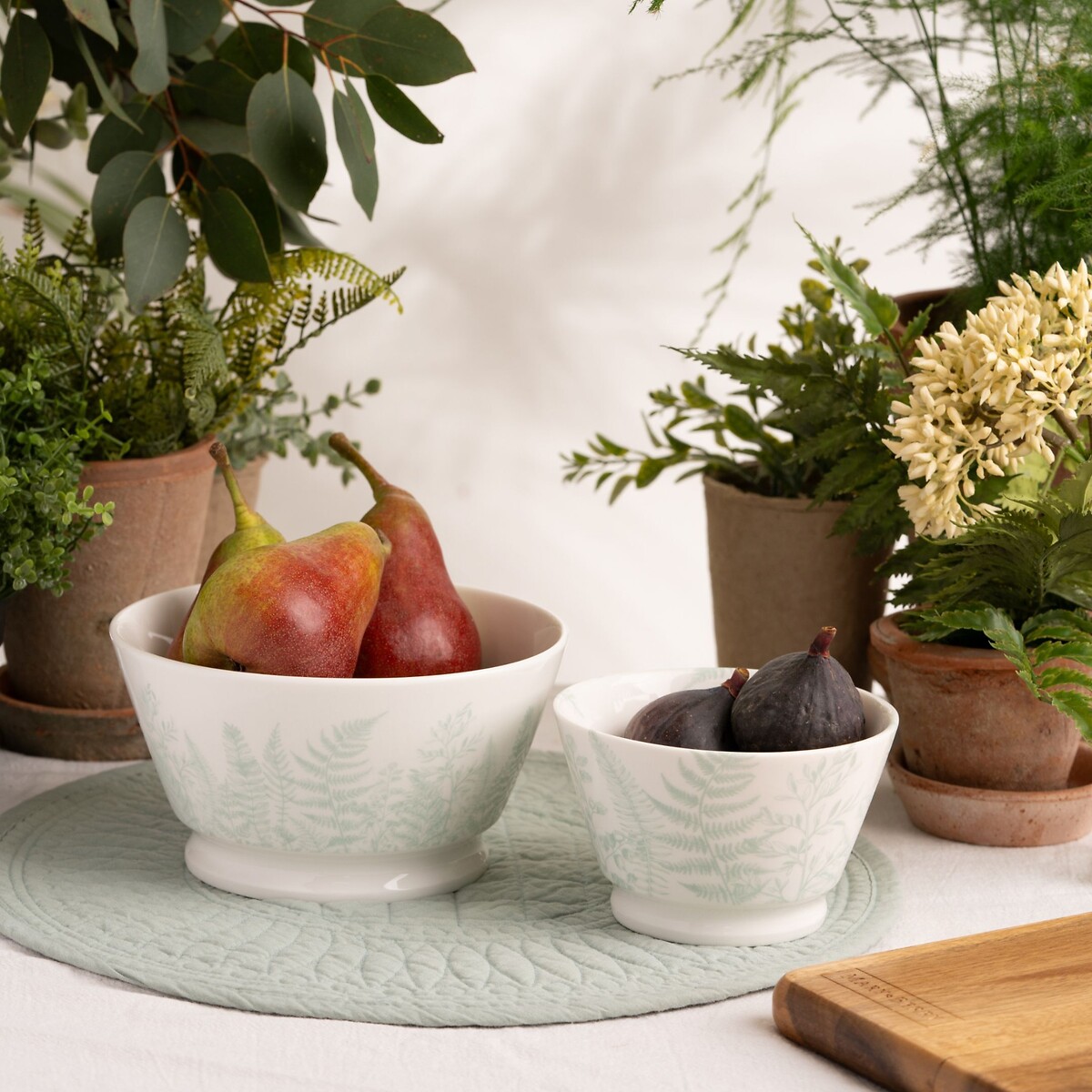 16cm Signature Botanical Serving Bowl green, MARY BERRY