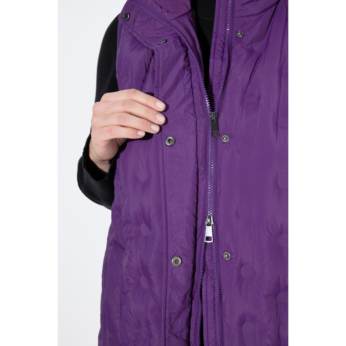 Veste matelassée sans manches HYPRAR violet, ULLA POPKEN