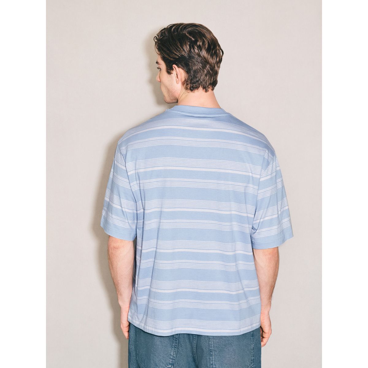 T-shirt à rayures horizontales edit bleu, NEXT