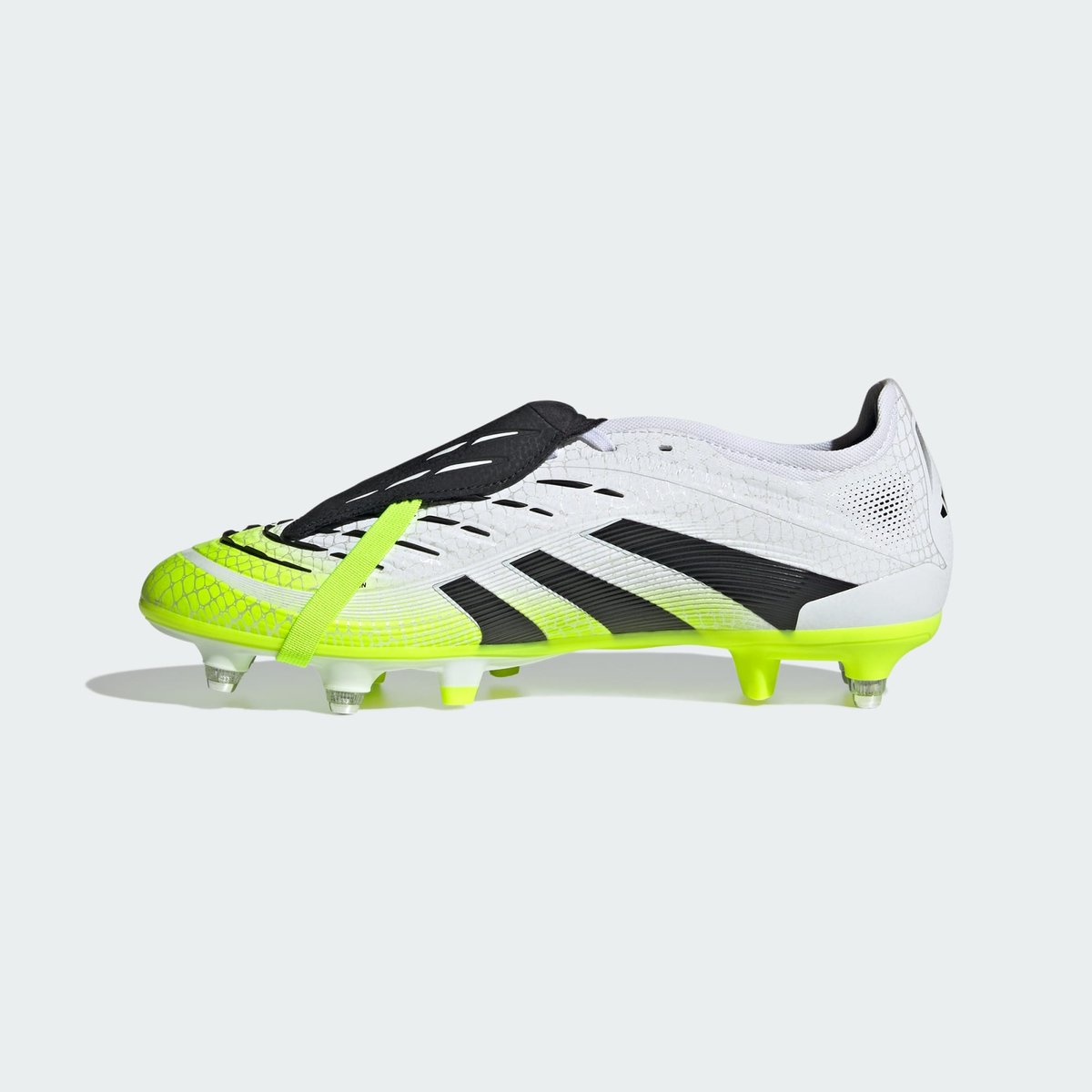 Chaussure Languette Rabattue Predator Pro Terrain Gras Chaussure Languette Rabattue Predator Pro Terrain Gras cloud white / core black / lucid lemon, adidas Performance