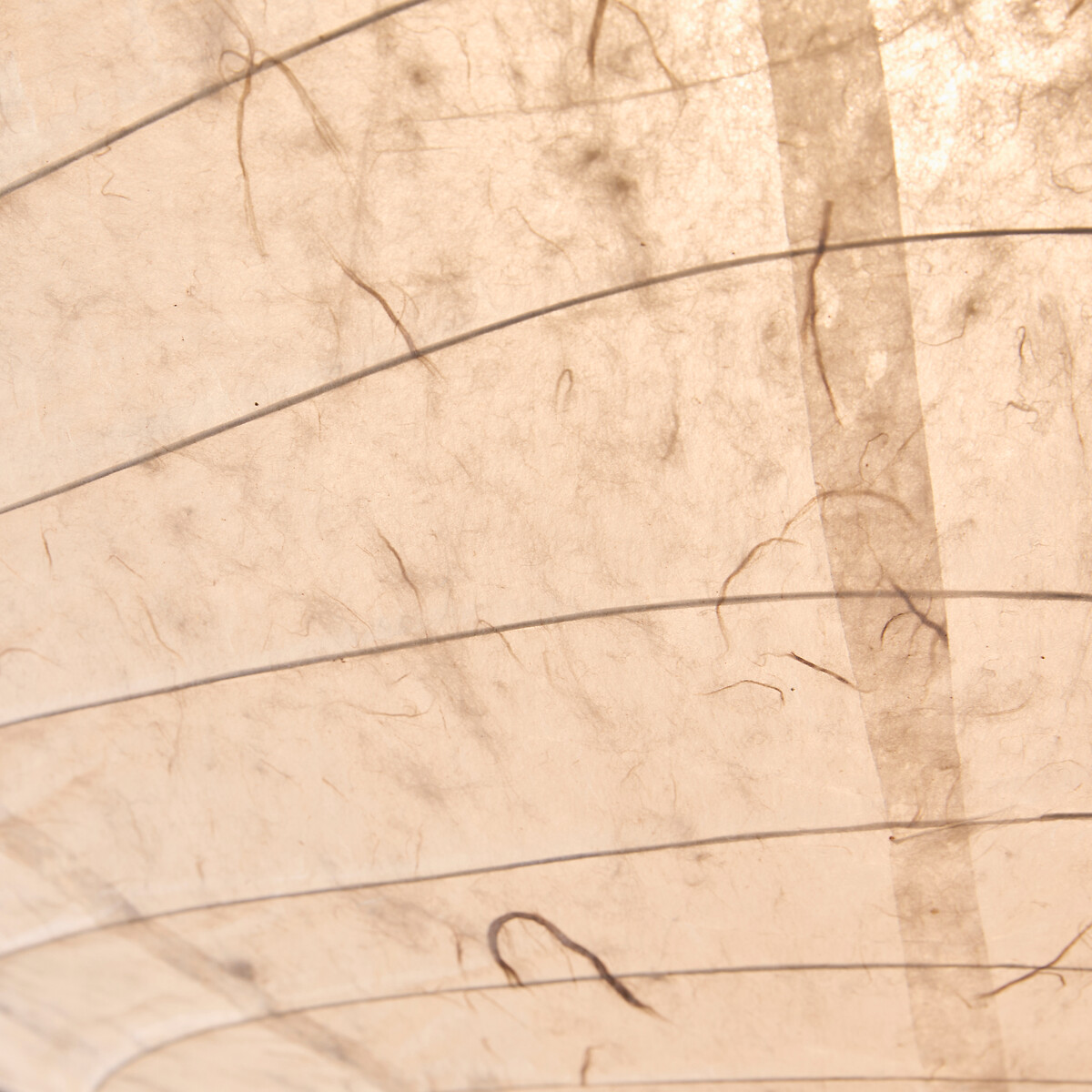Nassah Pendant Light in Textured Paper, Diameter 68cm white, AM.PM