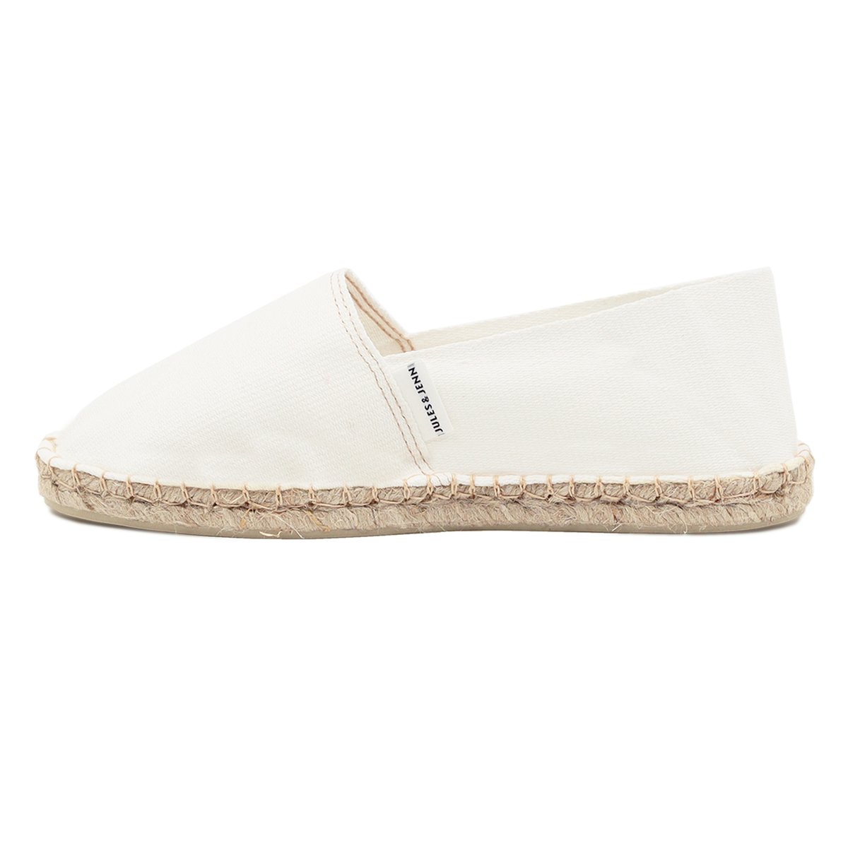 Espadrilles toile blanc, JULES & JENN