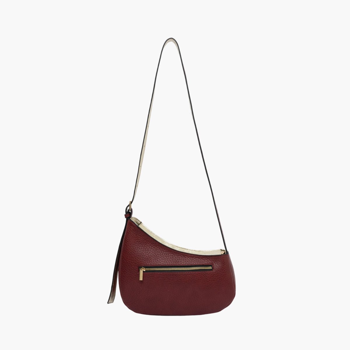 Sac porté épaule  Todora M doré,rouge, LOLLIPOPS