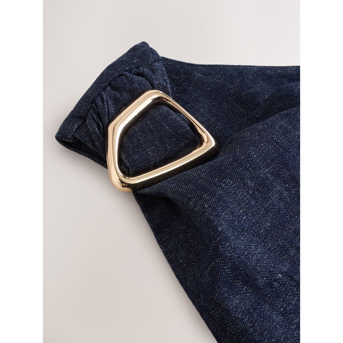 Haut asymétrique en denim n. premium bleu indigo, NEXT