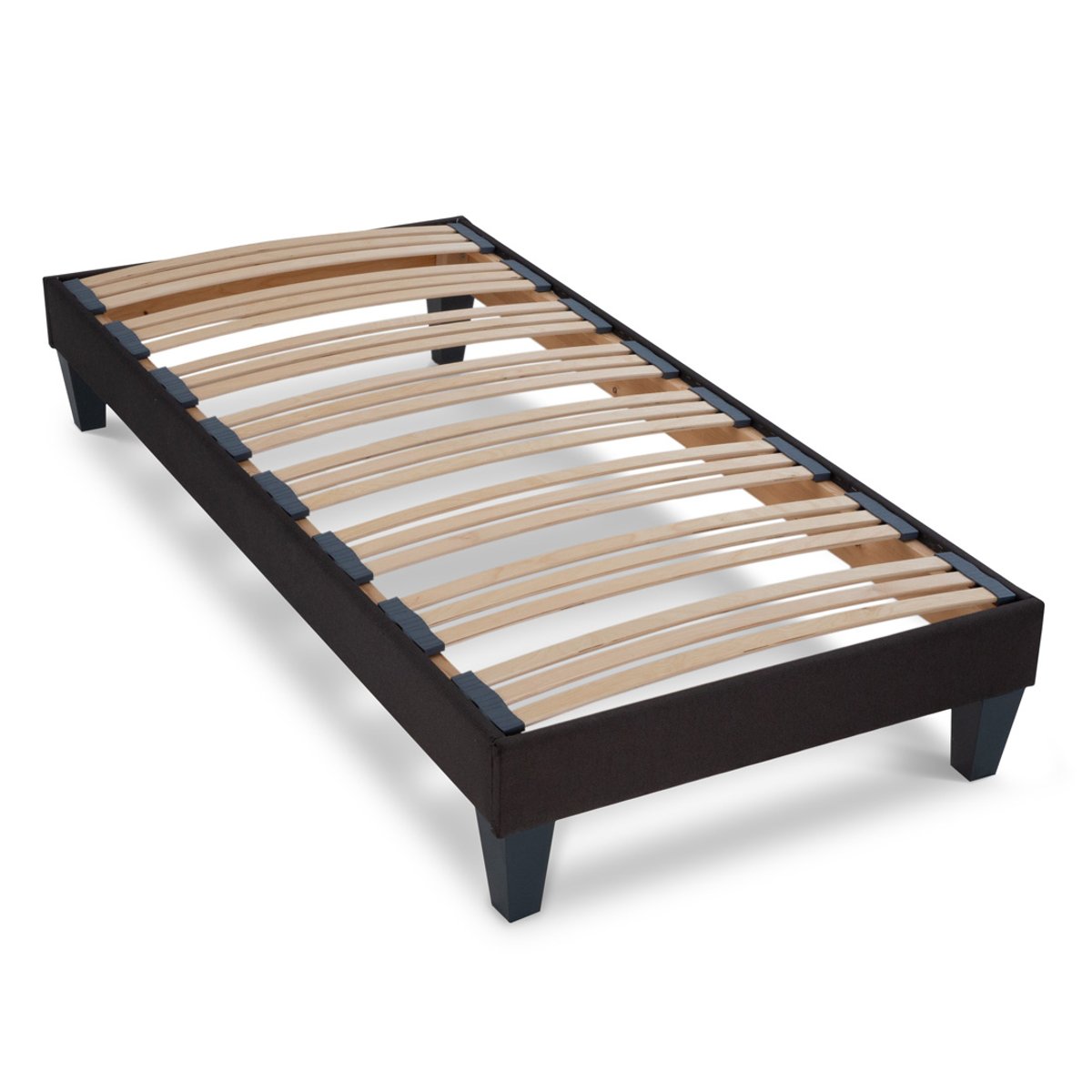 Ensemble Matelas Hybride PRIVILÈGE avec sommier blanc, BELLECOUR