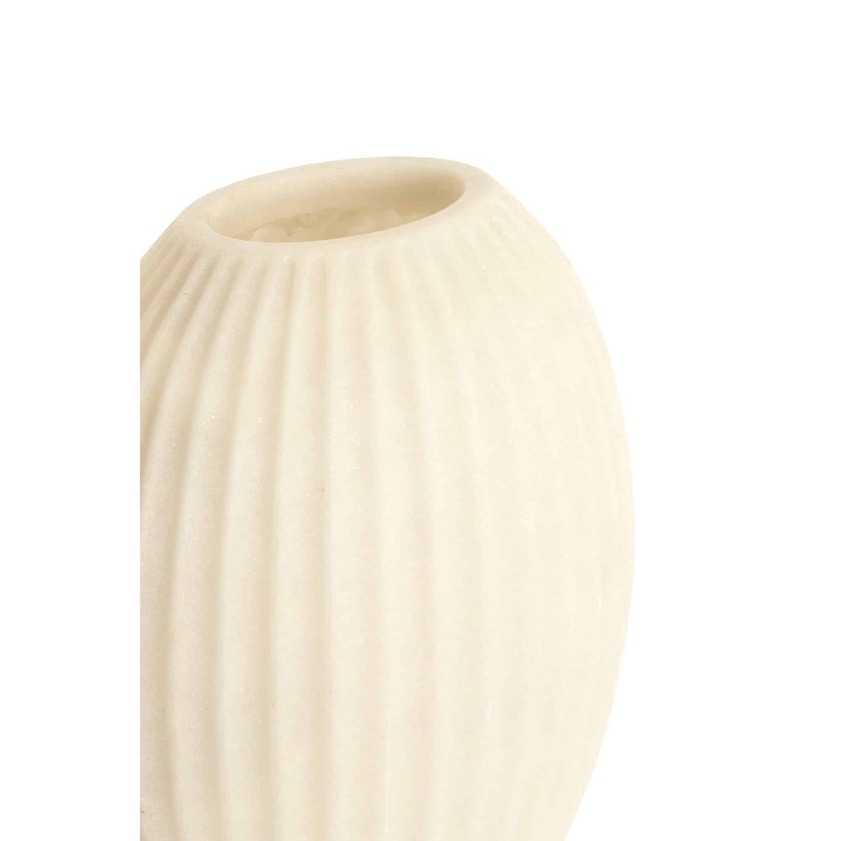 Vase Plastique MIRALLI blanc, LIGHT & LIVING 