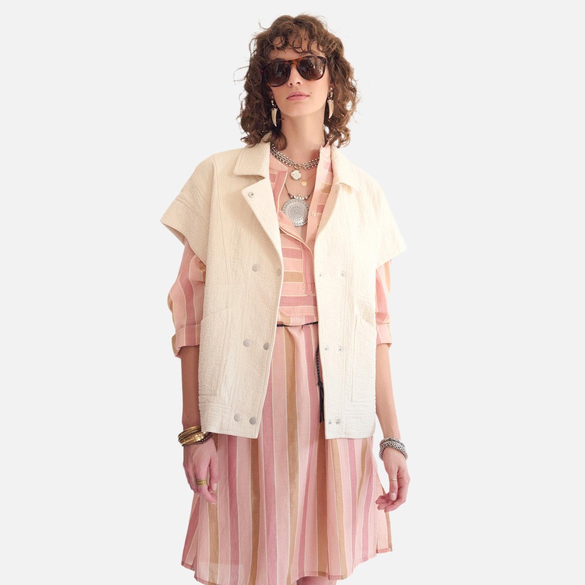 Manteau WALTER naturel, MKT STUDIO