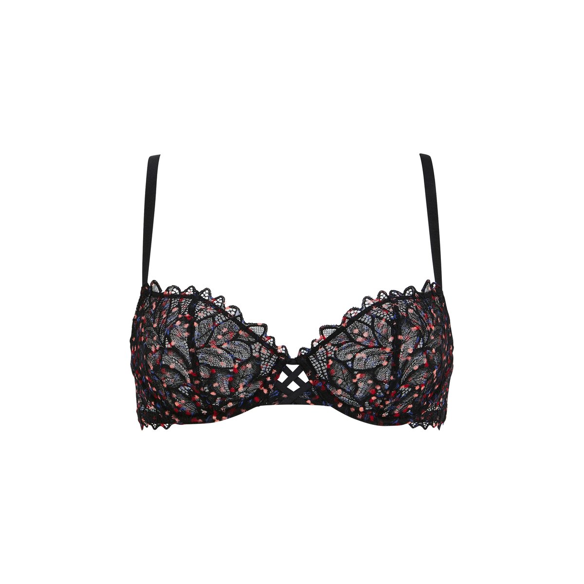 Soutien-gorge DIVINE POP imprimé divine gourmand noir, BILLET DOUX