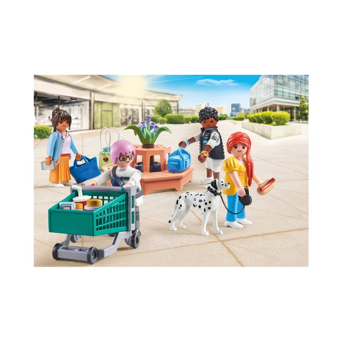 My Figures : Shopping multicolore, PLAYMOBIL