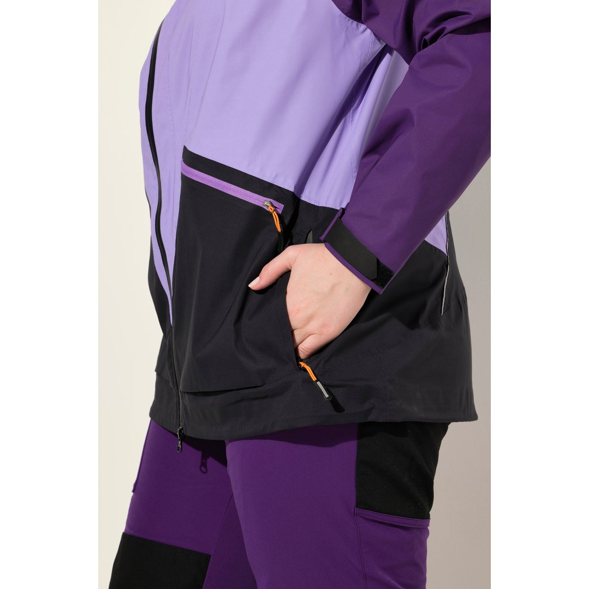 Veste technique imperméable noir, ULLA POPKEN