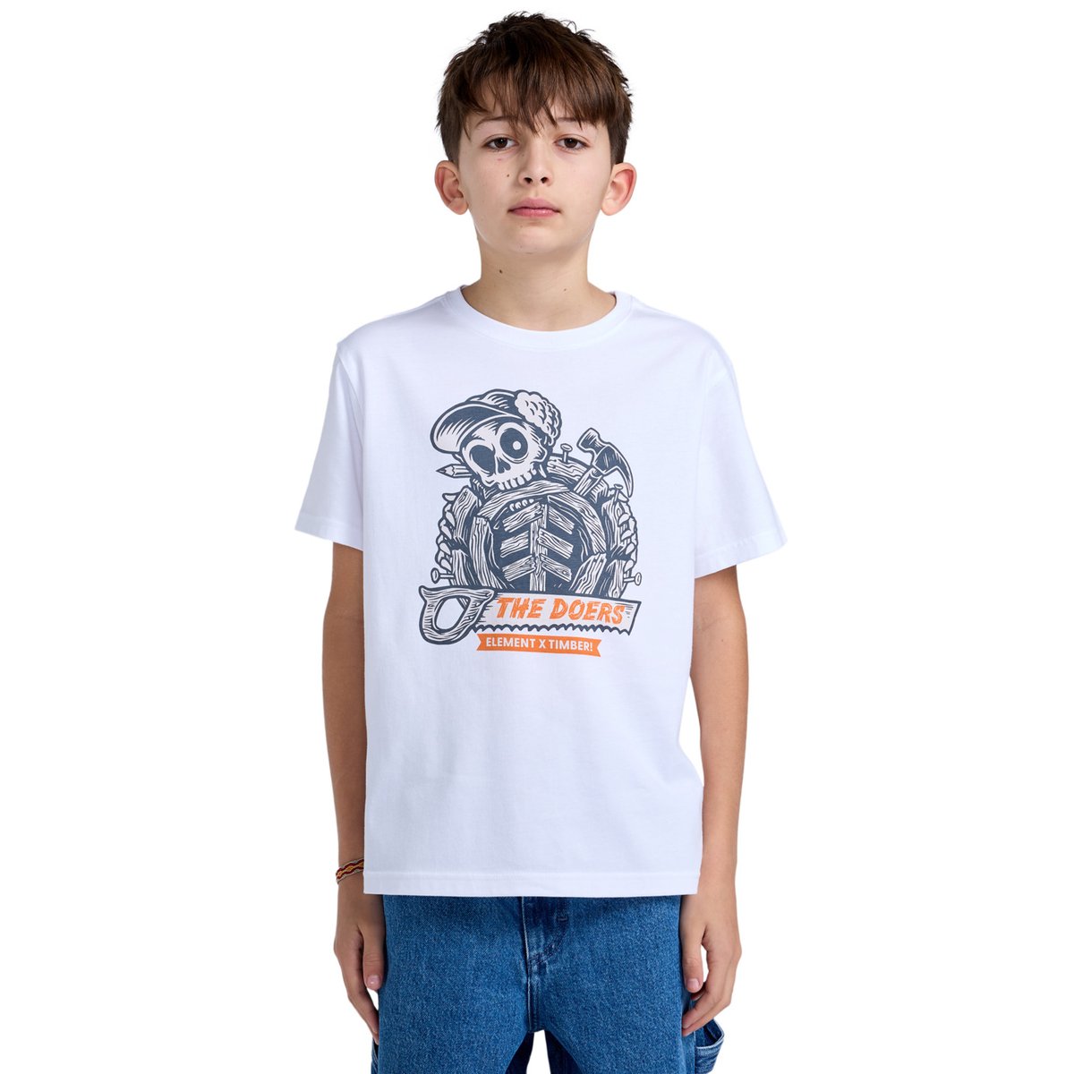 T-shirt à manches courtes TIMBER ICON blanc optic white, ELEMENT