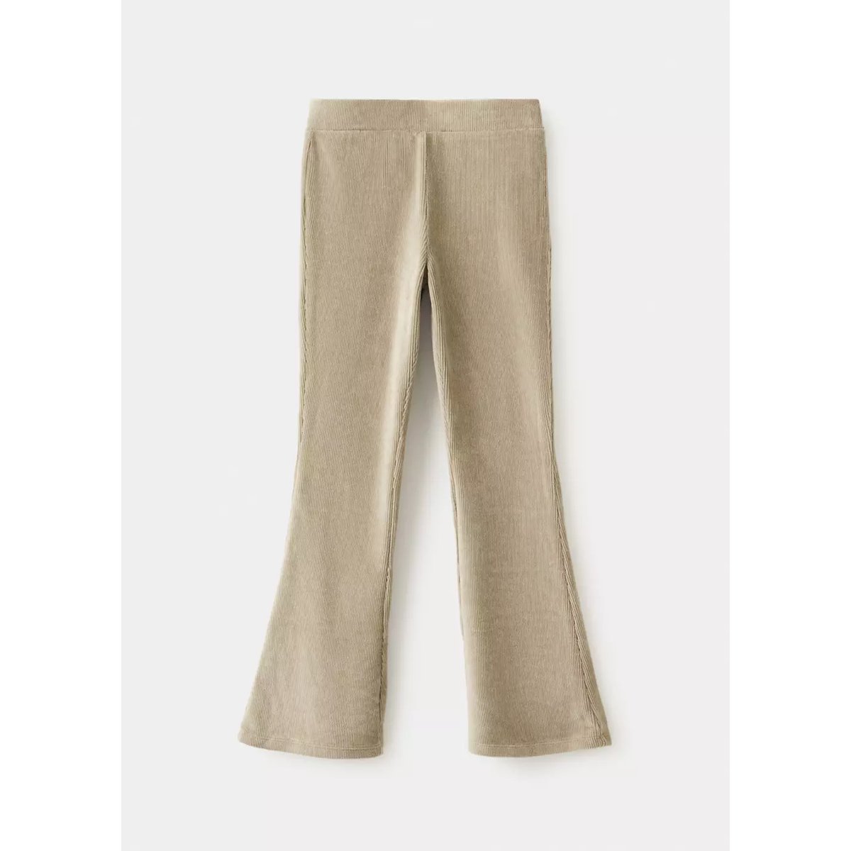 Legging flare en velours côtelé marron moyen, MANGO KIDS