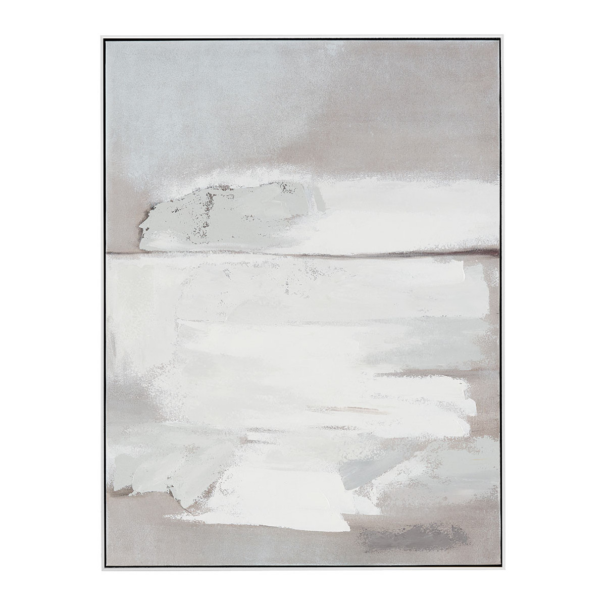 Tableau en acrylique multicolore, BLANC D’IVOIRE