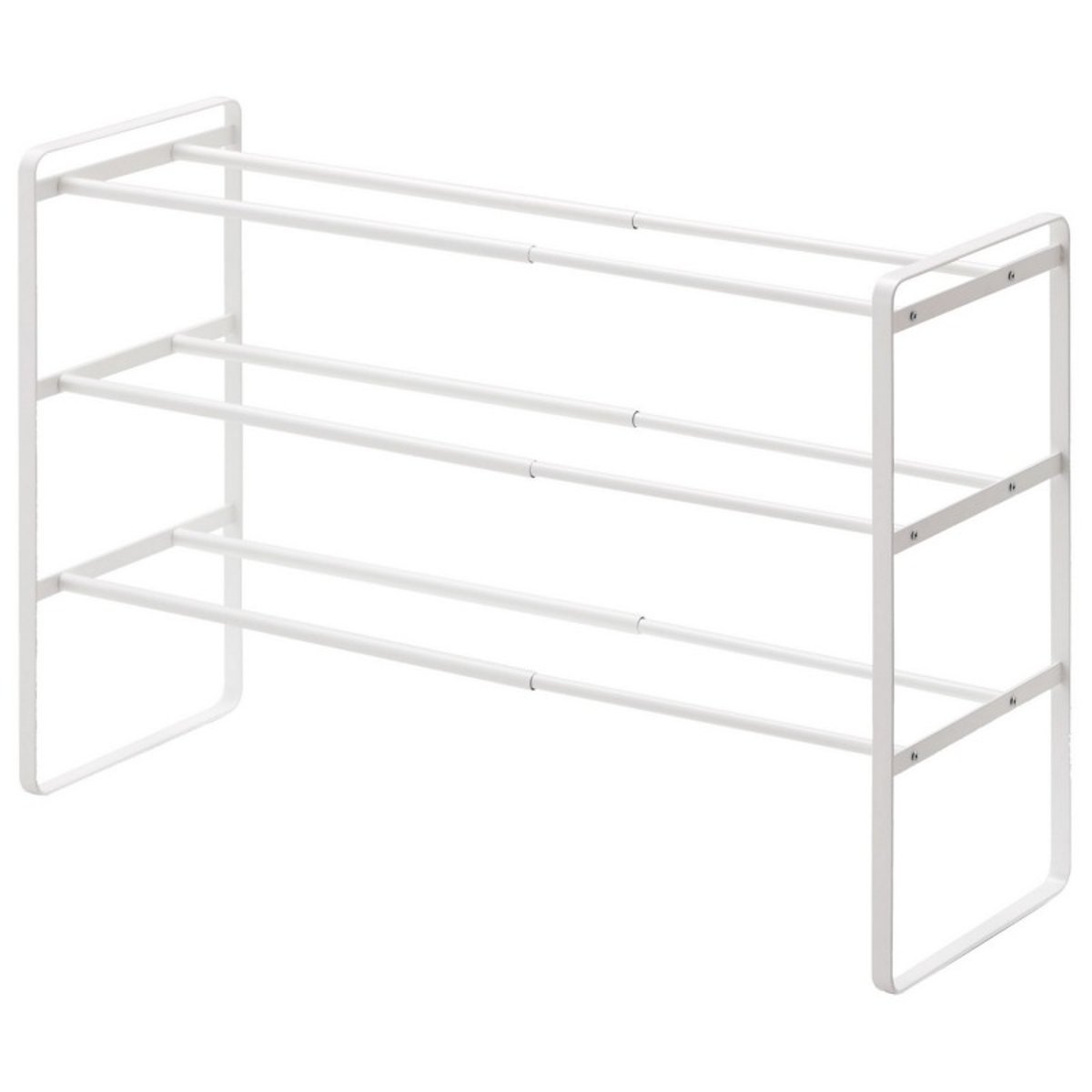 Etagère à chaussures extensible  Frame blanc, YAMAZAKI
