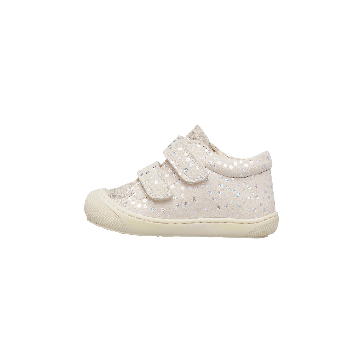 Chaussures premiers pas en suède COCOON VL platine-, NATURINO