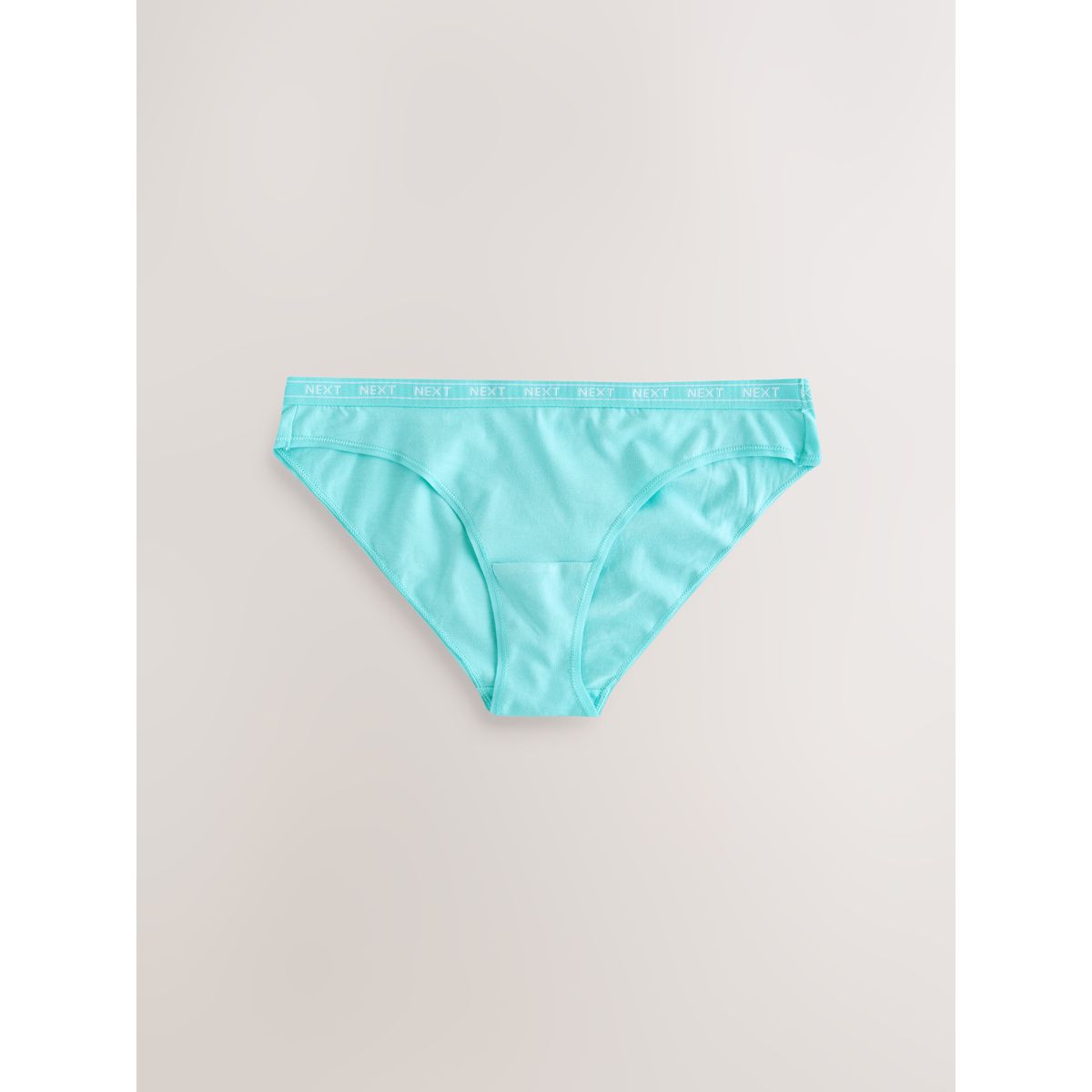 Culotte en coton à logo, lot de 4 rose/jaune/bleu/vert, NEXT