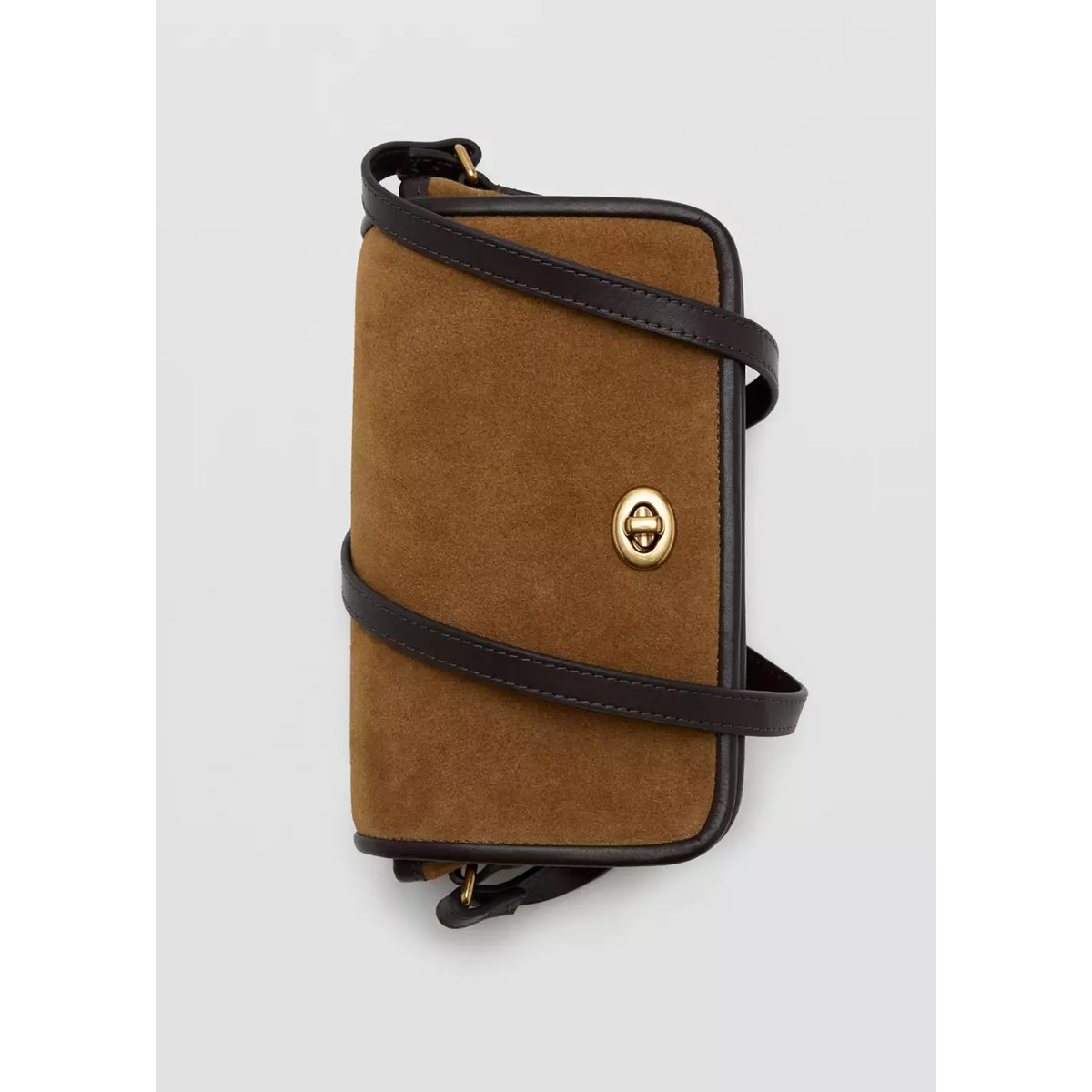 CROSSBODY BAG TERESA marron moyen, MANGO