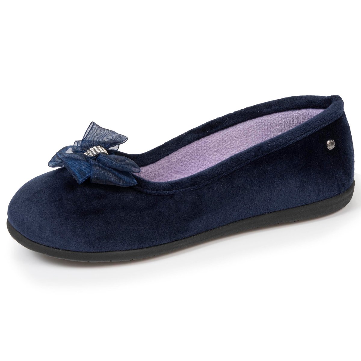 Chaussons Ballerines bleu marine, ISOTONER