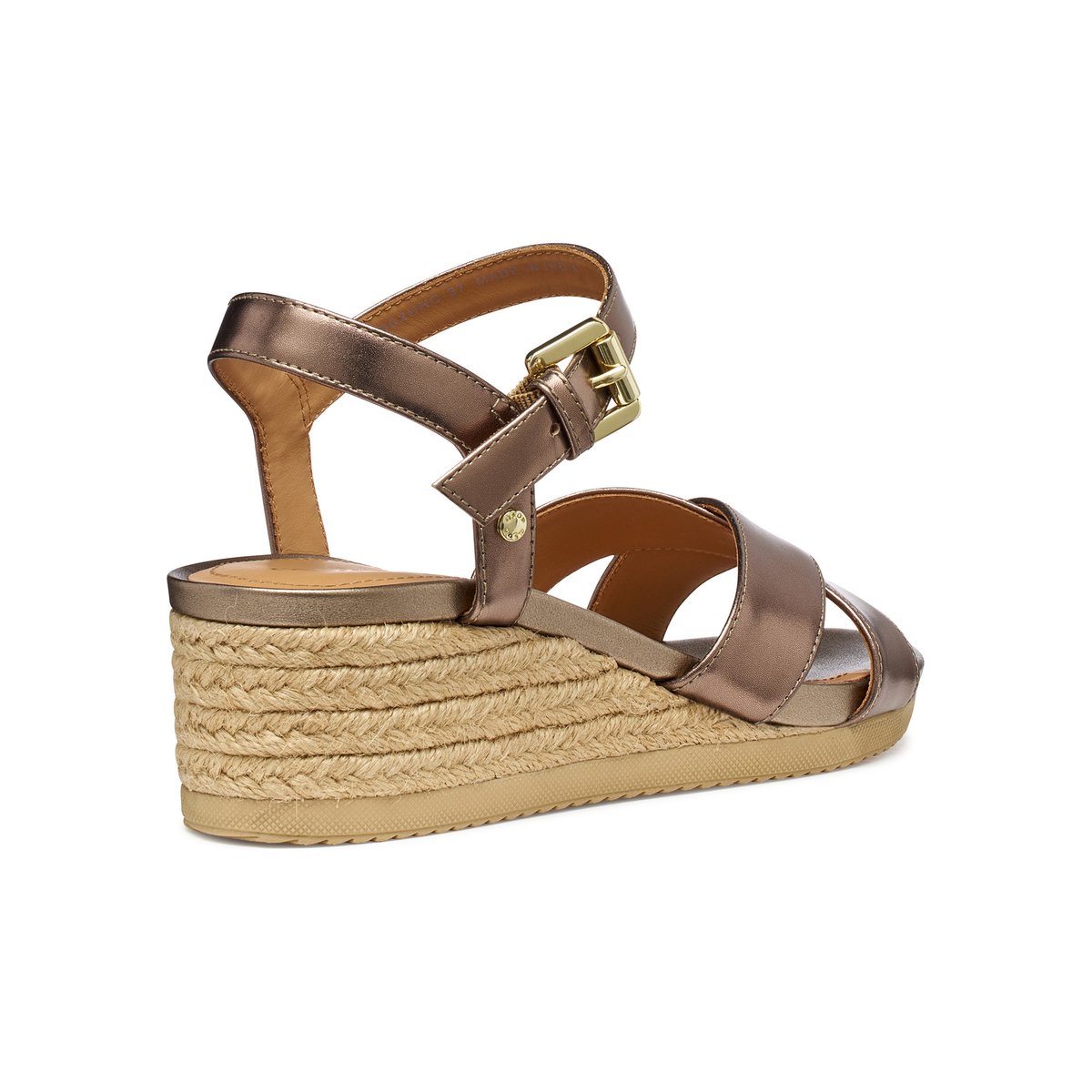 Sandales D ISCHIA CORDA beige foncé, GEOX