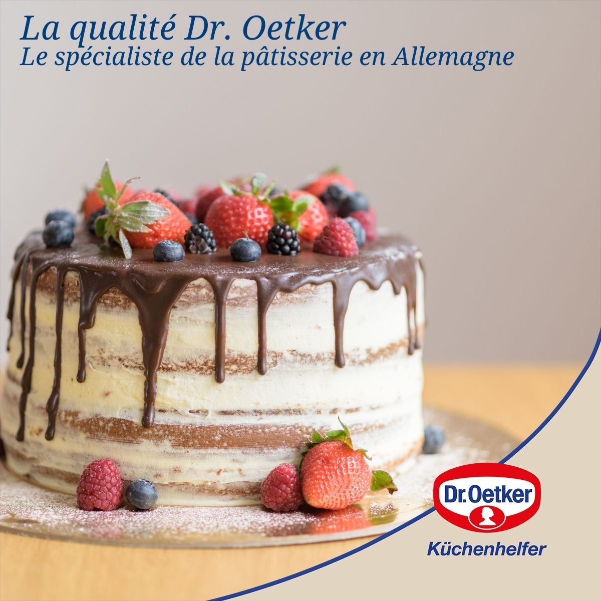 Lot de 2 moules à gâteaux 24/24 cm en silicone FLEXXIBEL LOVE rouge, DR OETKER