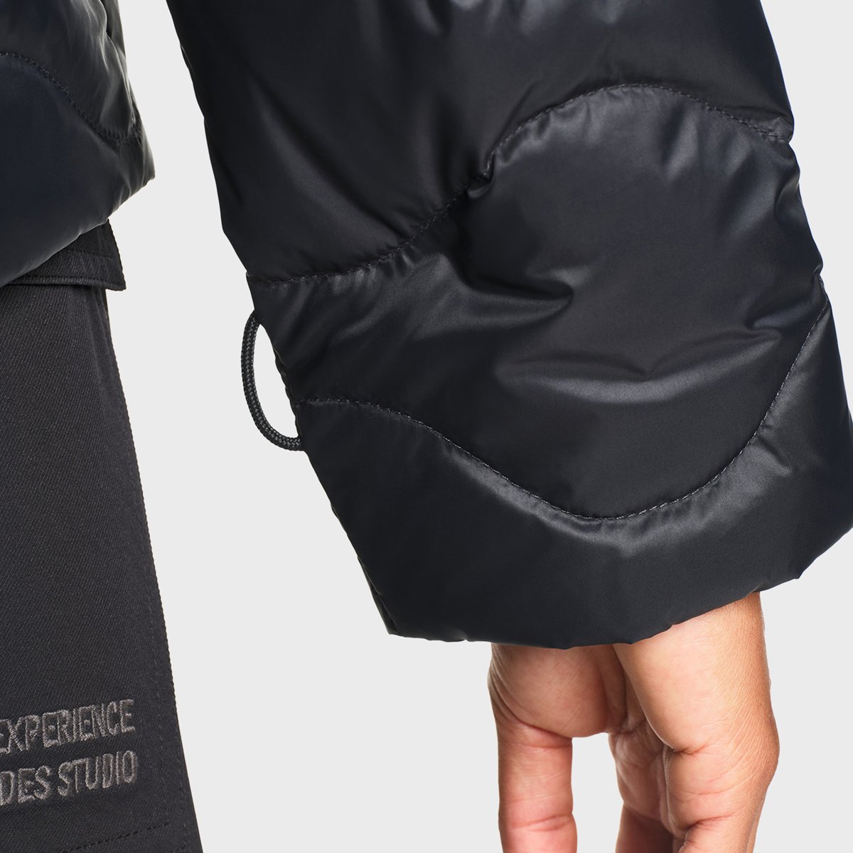 Doudoune légère au matelassage oignon T-KIT noir, AIGLE