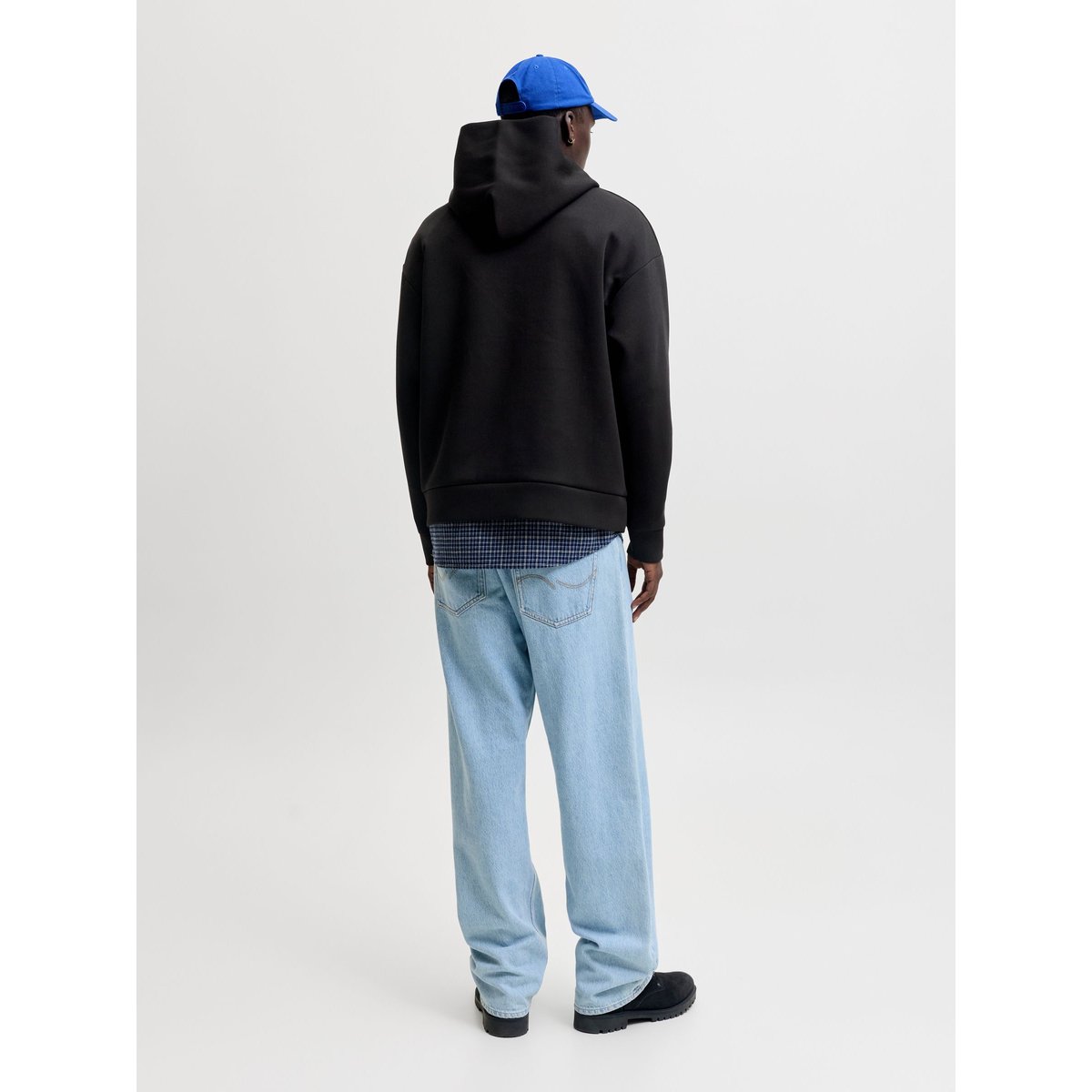 Sweat À Capuche black 1, JACK & JONES