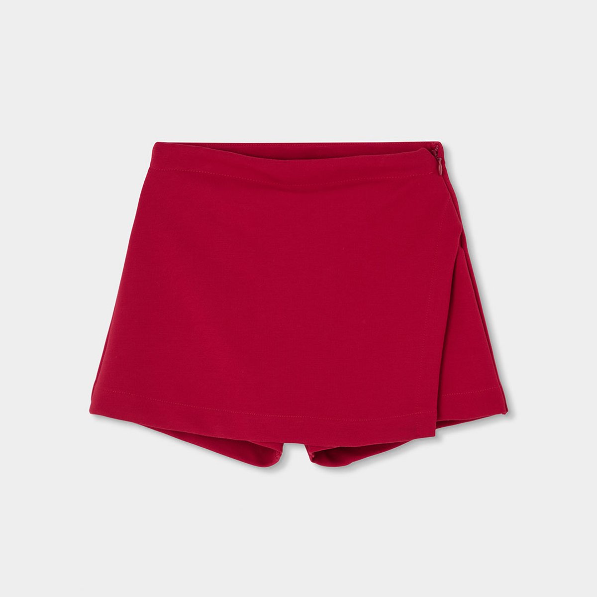 Jupe-culotte en maille grenat, BOBOLI