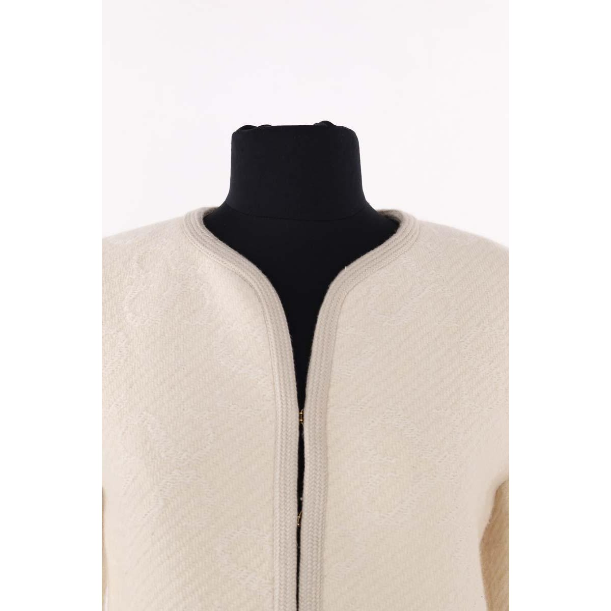 Veste - Très Bon État ecru, SANDRO