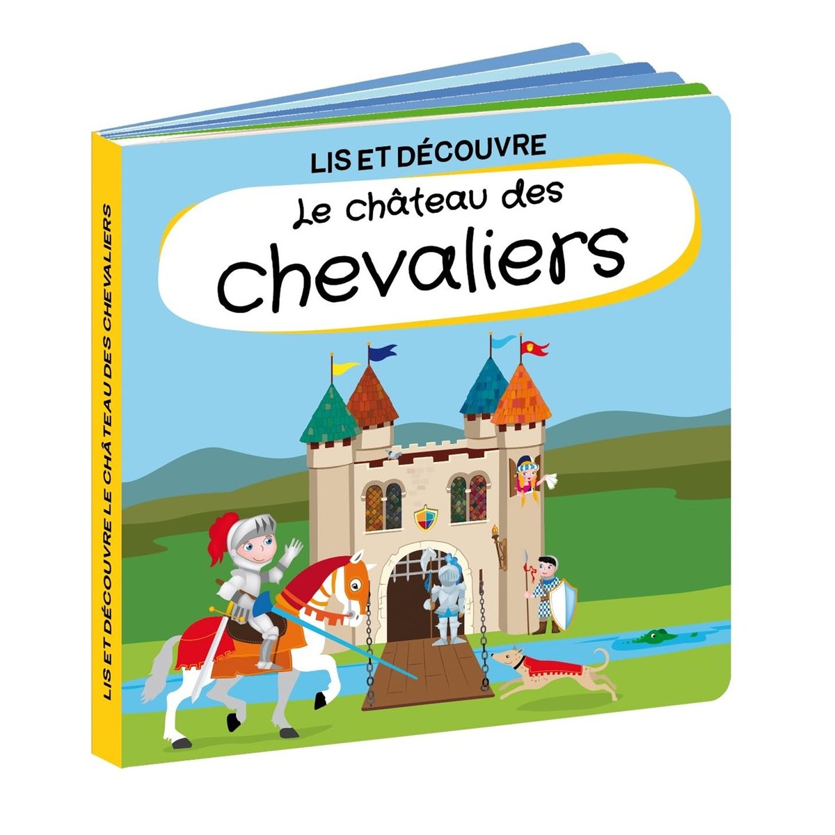 Livre et puzzle Les chevaliers turquoise, SASSI JUNIOR