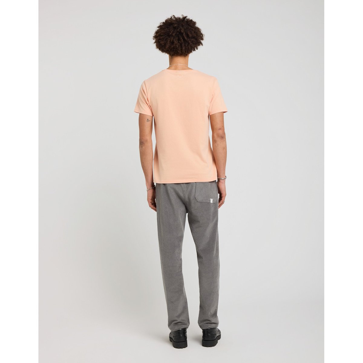 PANTALON LOOSE VELOURS ROYMOUSE gris, PULLIN
