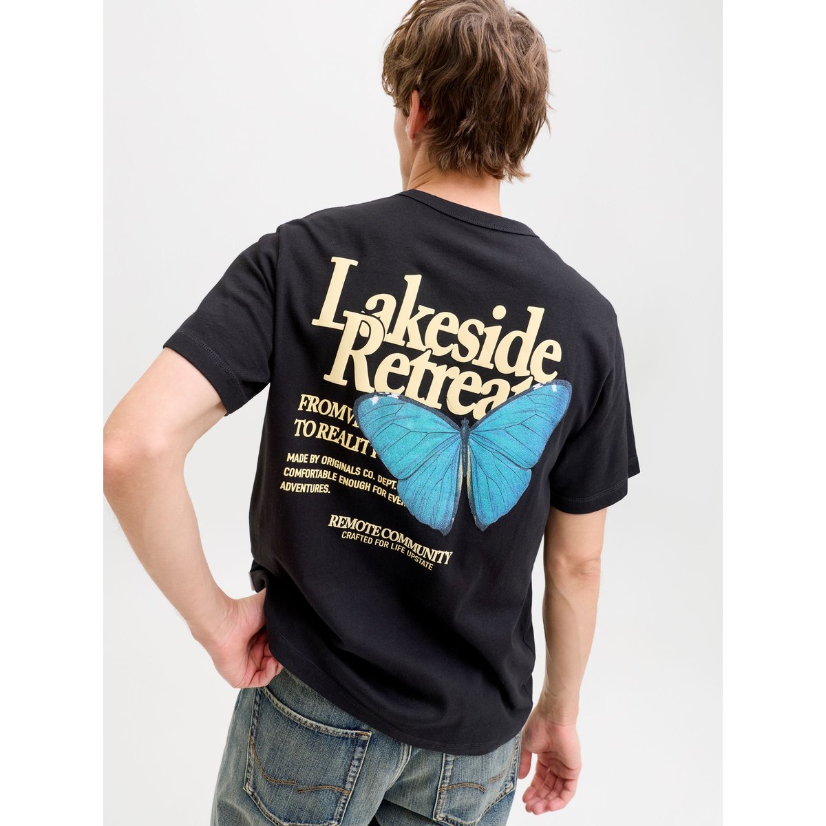 T-Shirt black 1, JACK & JONES