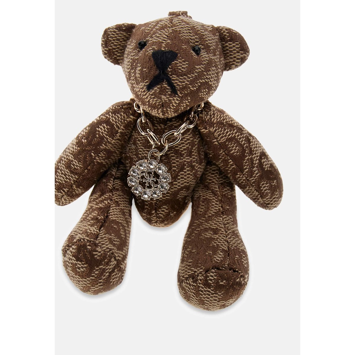 Porte-Clés 4G Teddy beige multi, GUESS