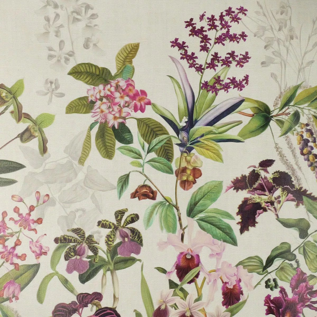 Set vinyle PARFUM D'ORCHIDEE grege, GARNIER THIEBAUT