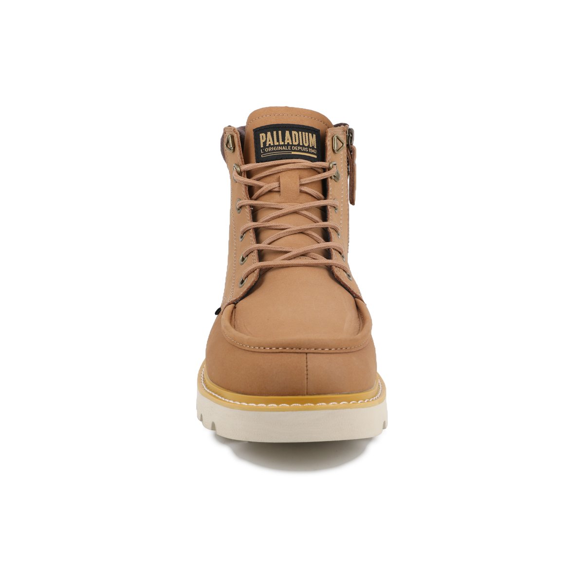Boots en cuir TROOPERLITE GRIT ZIP marron-dear brown, PALLADIUM