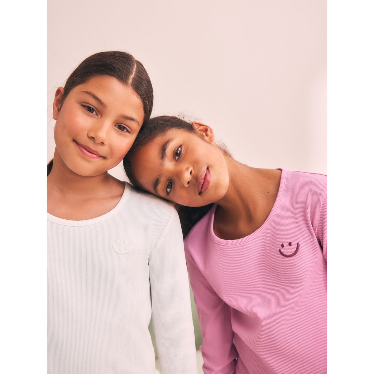 Pyjama large tissé, lot de 2 rose, NEXT