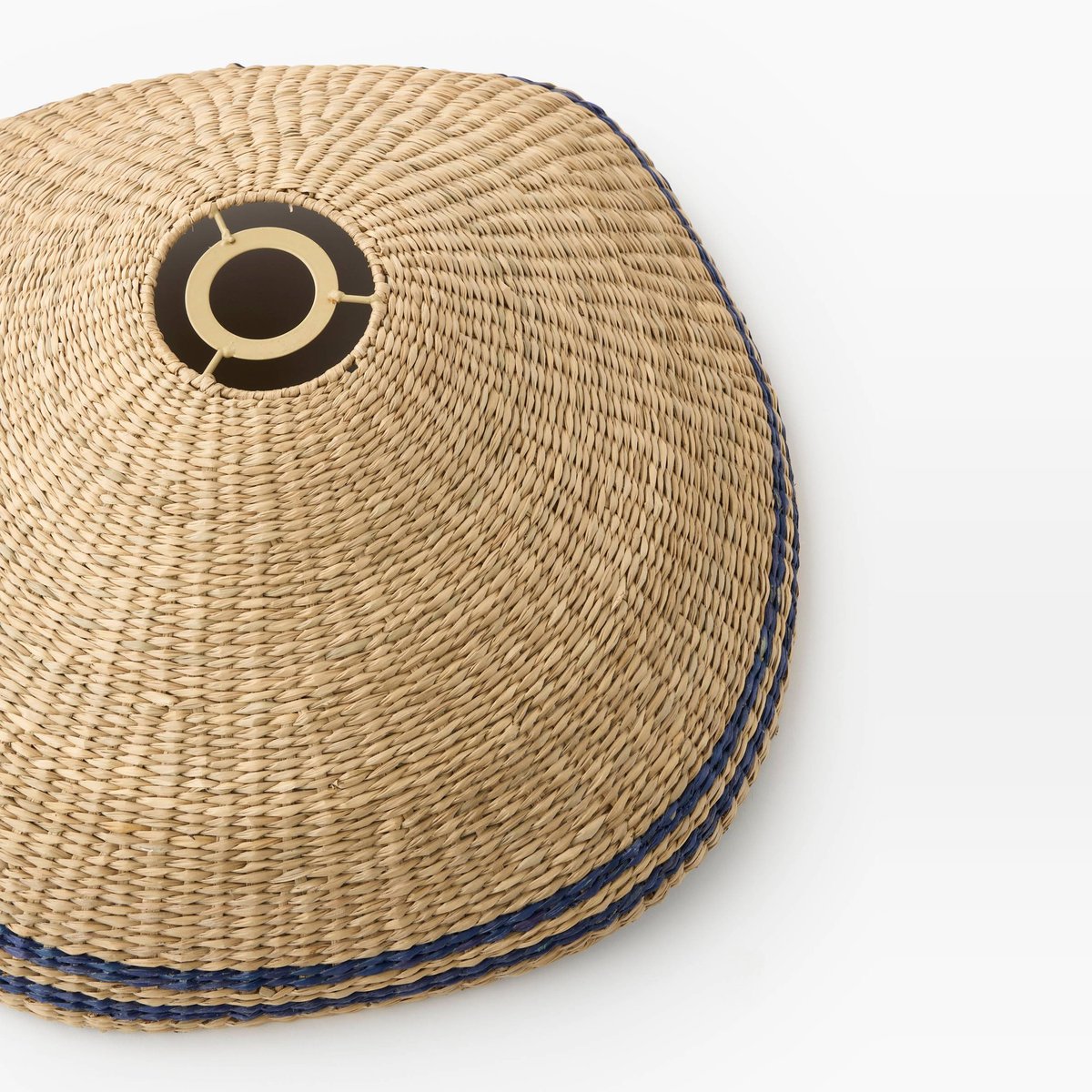 Abat-jour, D50xH16cm, en jonc de mer naturel, MONOPRIX
