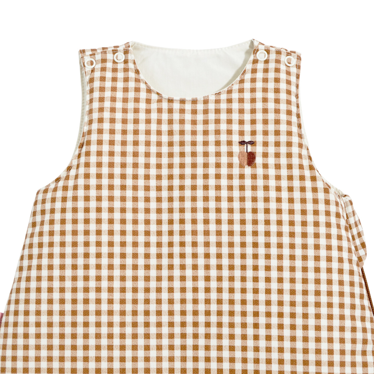 Gigoteuse coton bio POM POUCE caramel, LITTLE CREVETTE