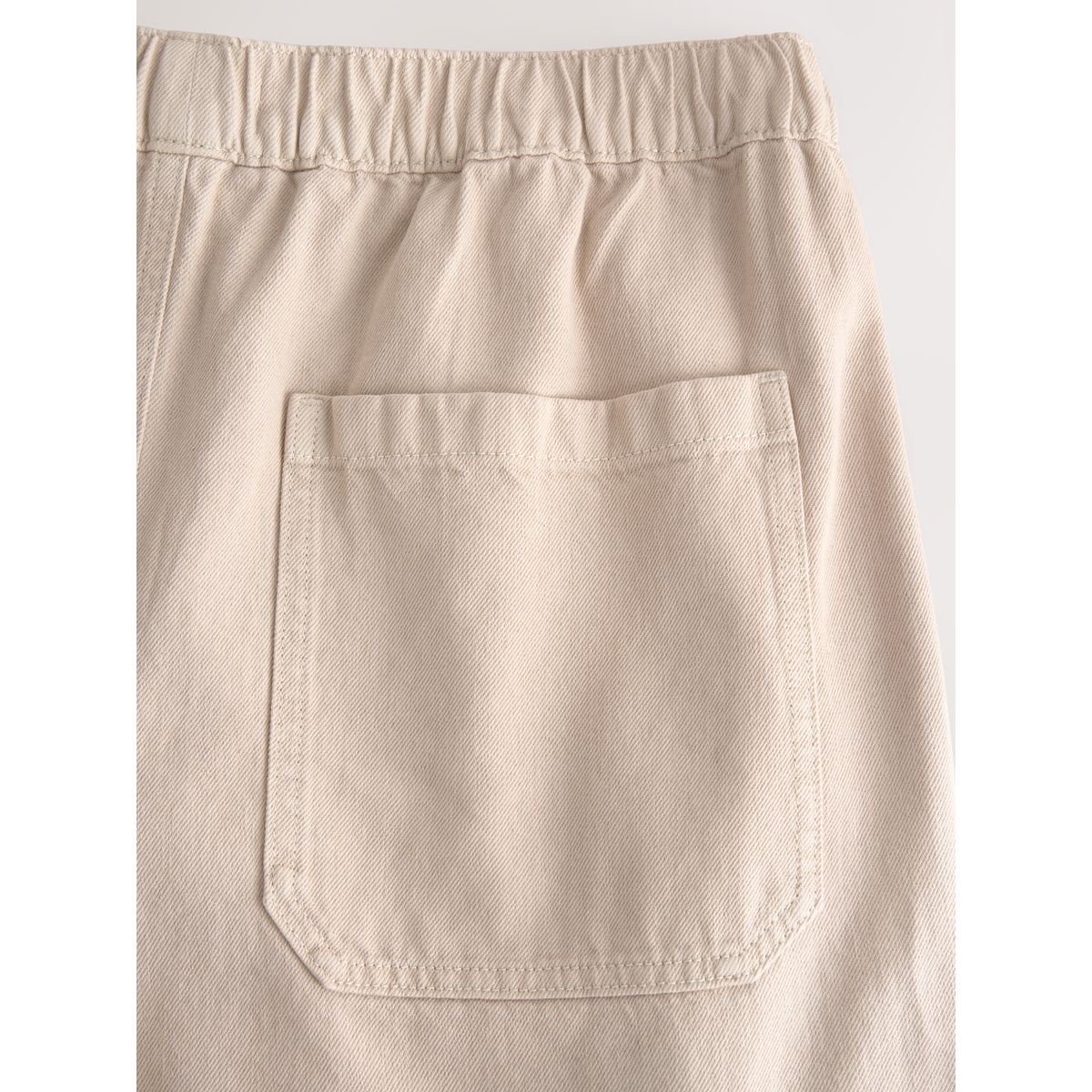 Pantalon de jogging élastique en lin mélangé blanc écru, NEXT