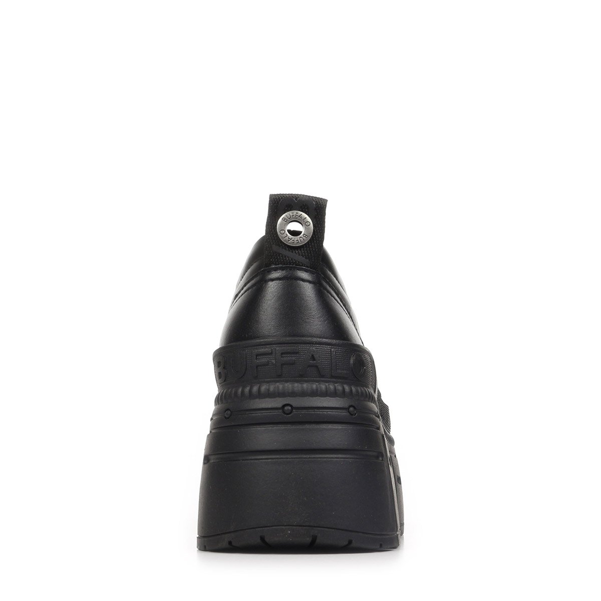 Mocassins GOSPHER FRONT ZIP LO black, BUFFALO