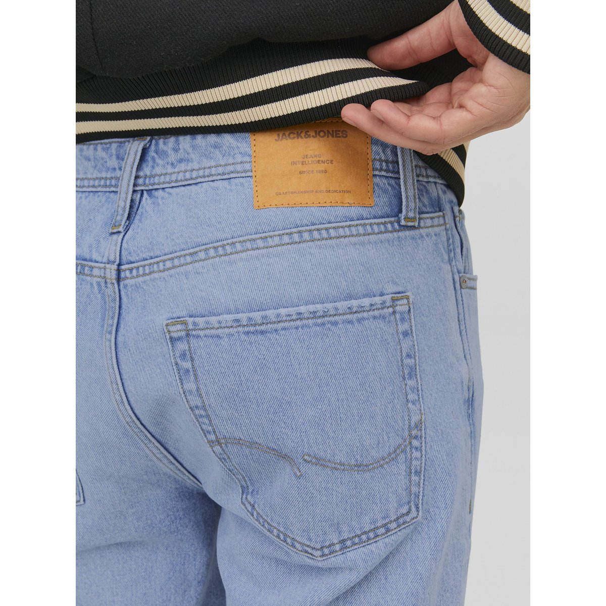 Jean À Coupe Ample blue denim, JACK & JONES