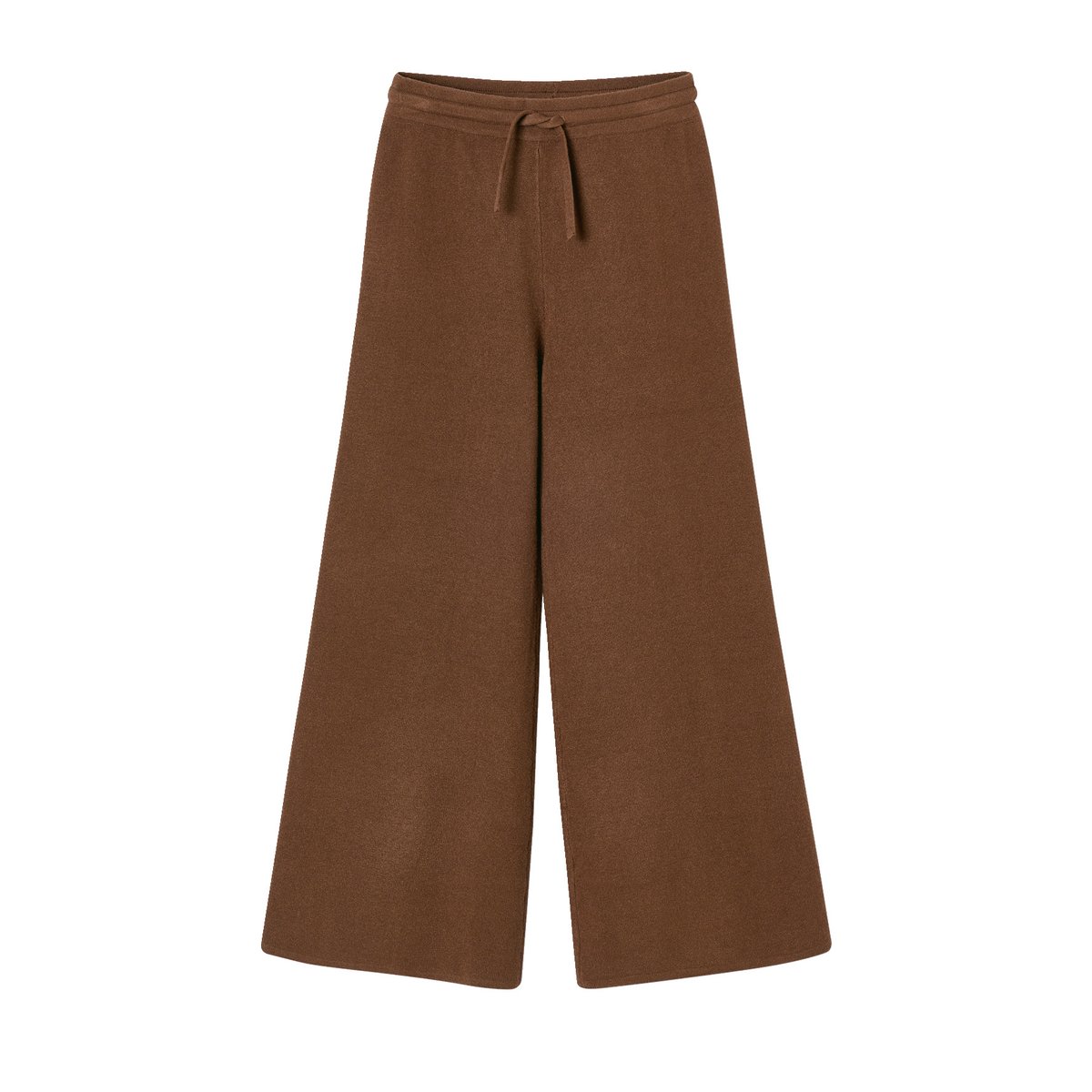 Pantalon large chocolat, JONEN