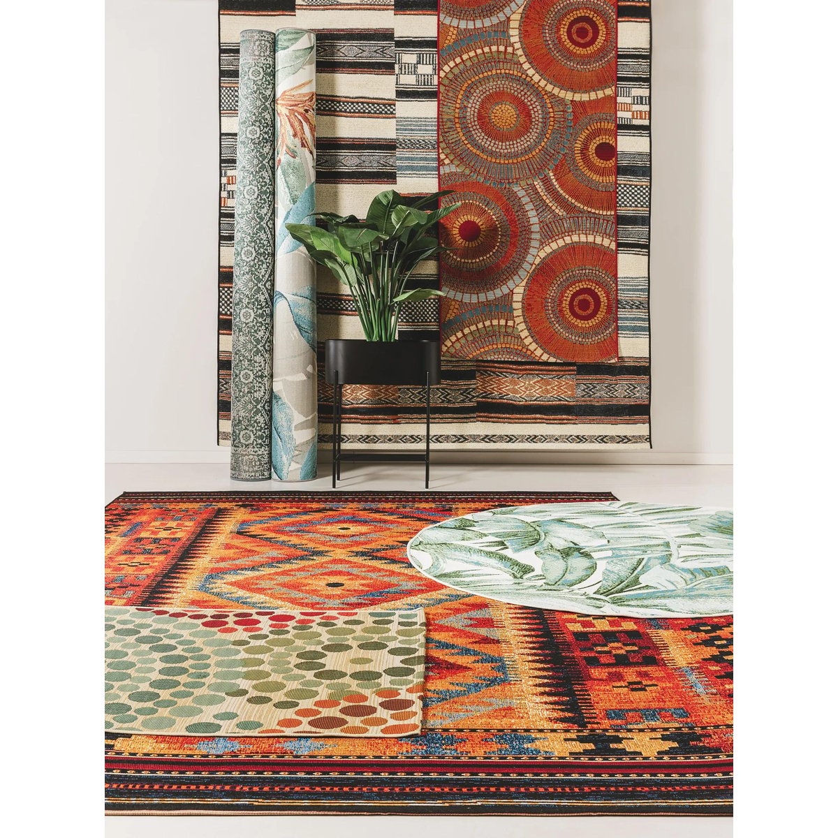 Tapis d'extérieur & intérieur ARTIS vert, BENUTA 