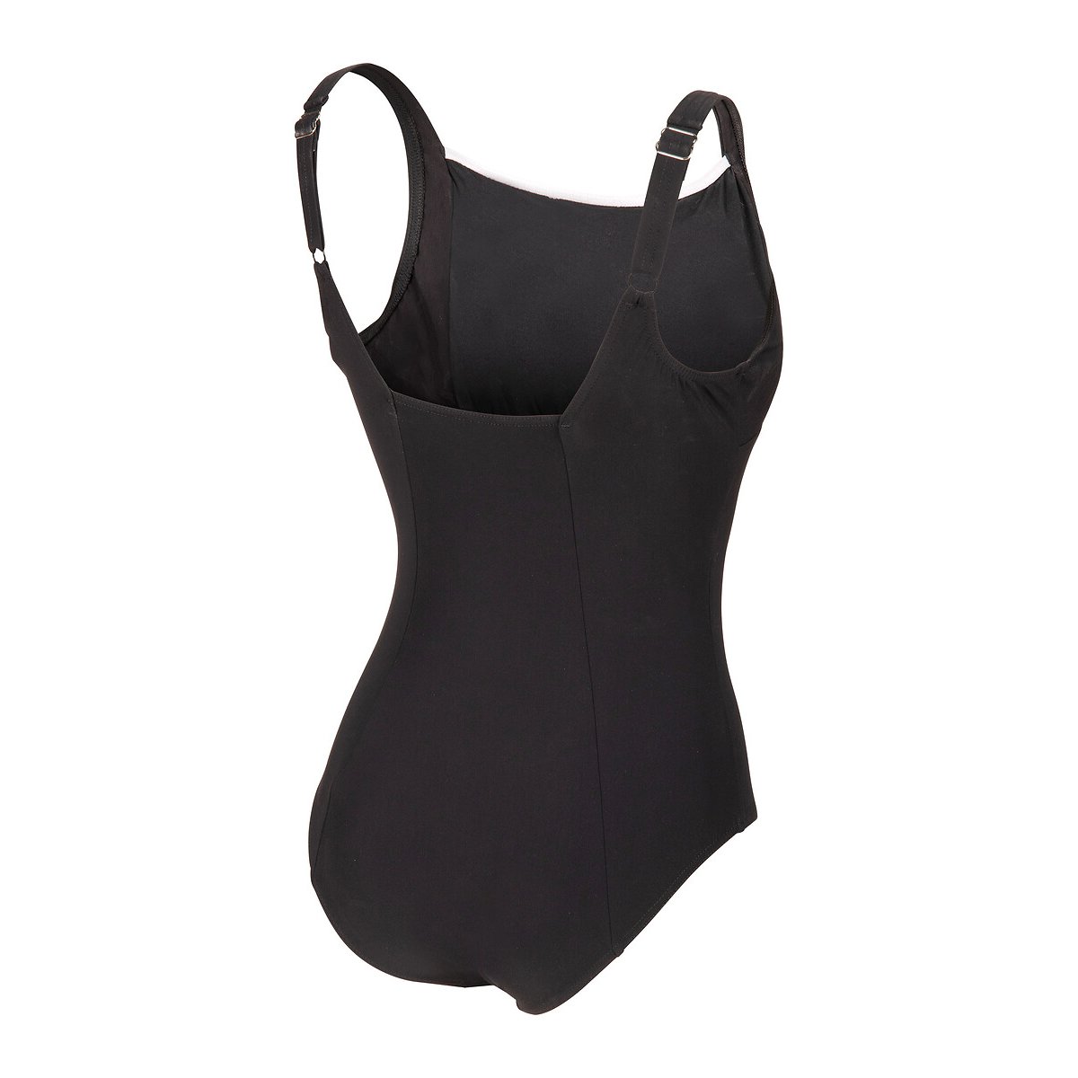 Maillot de bain GIANNA dos carré noir/gris/blanc, ARENA