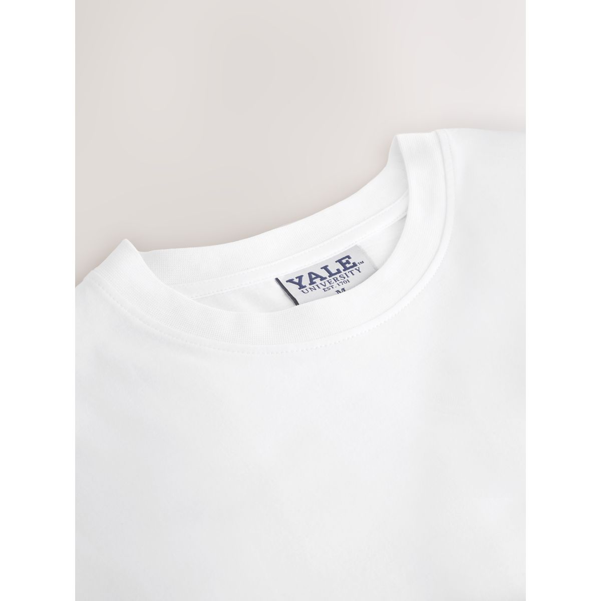 T-shirt léger décontracté yale blanc, NEXT
