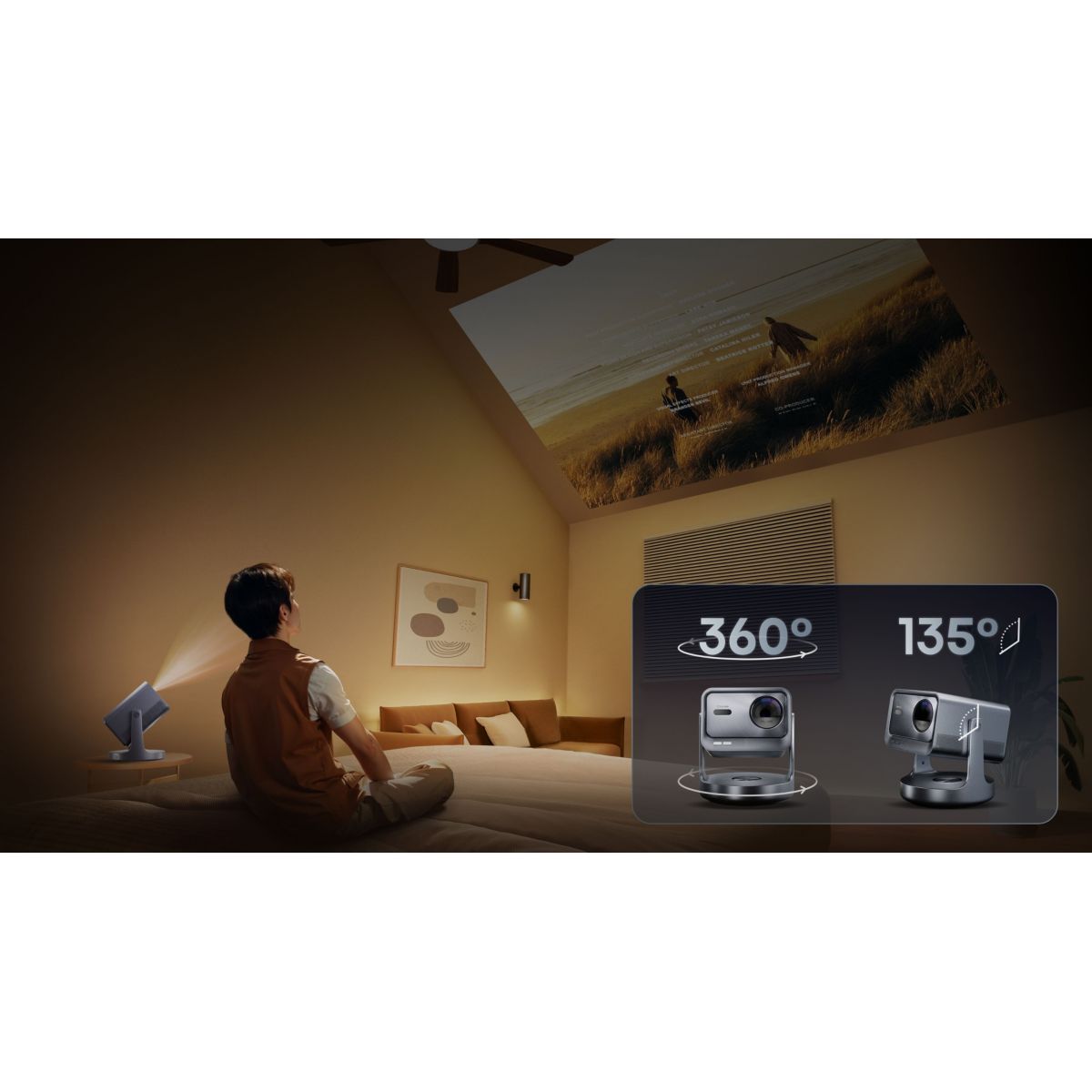 Vidéoprojecteur home cinéma C2 Ultra 4K Laser gris, HISENSE