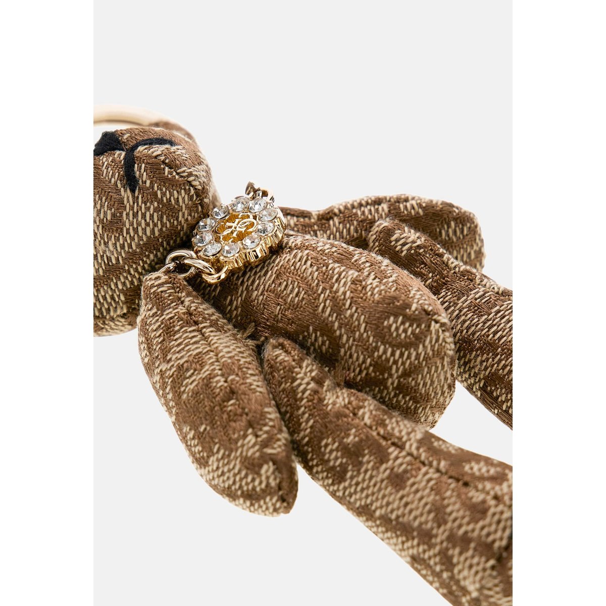 Porte-Clés 4G Teddy beige multi, GUESS